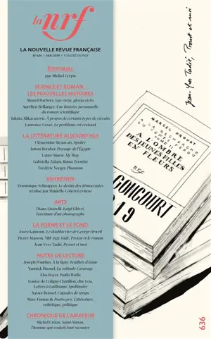 Nouvelle revue française, n° 636