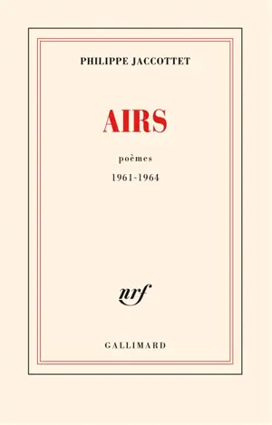 Airs : poèmes 1961-1964