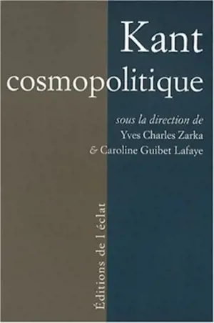 Kant cosmopolitique