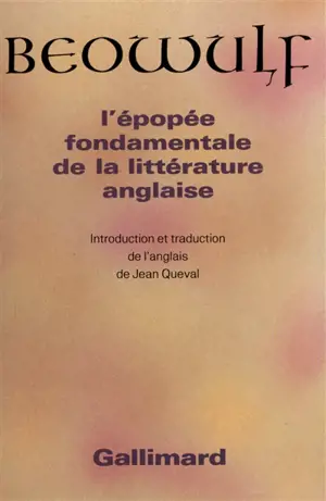 Beowulf : l'épopée fondamentale de la littérature anglaise