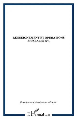 Renseignement et opérations spéciales, n° 1