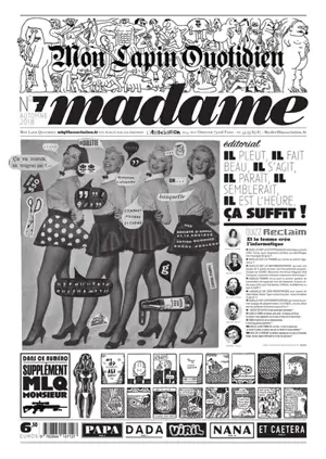 Mon lapin quotidien, n° 7. Madame