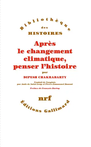 Après le changement climatique, penser l'histoire
