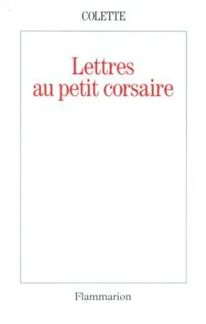 Lettres au petit corsaire