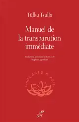 Manuel de la transparution immédiate