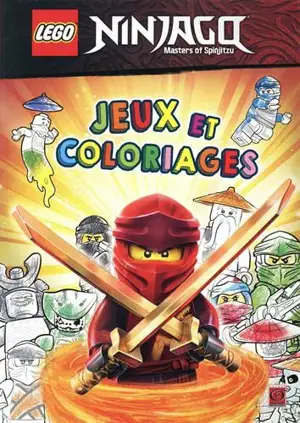 Lego Ninjago : masters of spinjitzu : jeux et coloriages