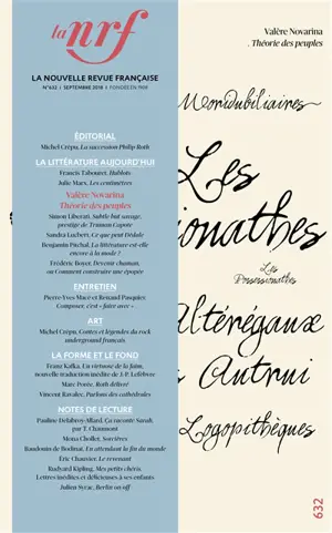 Nouvelle revue française, n° 632