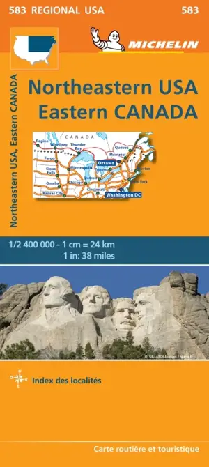 NORTHEASTERN USA, ESATERN CANADA 583