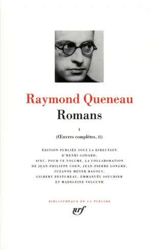 Oeuvres complètes. Vol. 2. Romans. 1