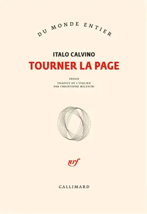 Tourner la page : essais