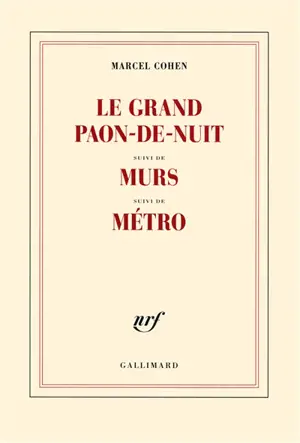 Le grand paon-de-nuit. Murs. Métro