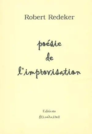 Poésie de l'improvisation