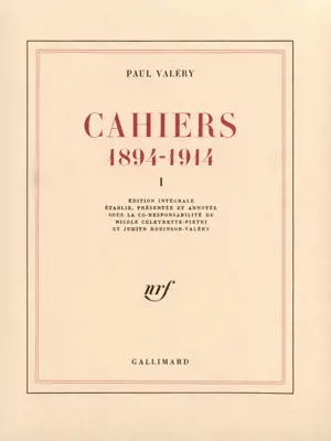 CAHIERS 1894-1914 T01