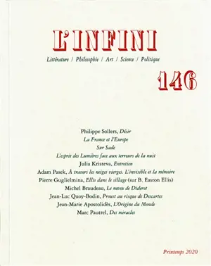 Infini (L'), n° 146