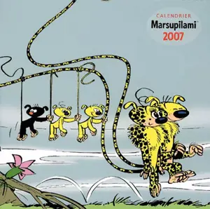 Calendrier Marsupilami 2007