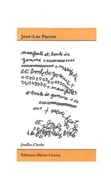Manifeste et boule de gomme