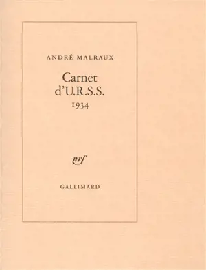 Carnet d'URSS : 1934