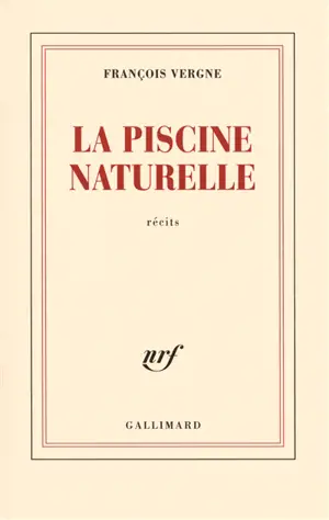 La piscine naturelle. Une journée au printemps