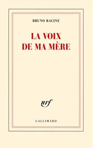 La voix de ma mère