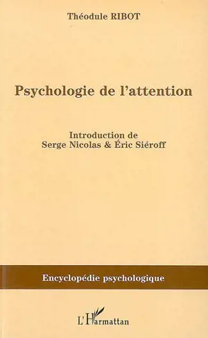 Psychologie de l'attention (1889)