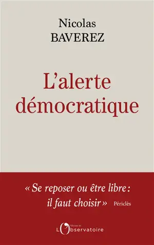 L'alerte démocratique