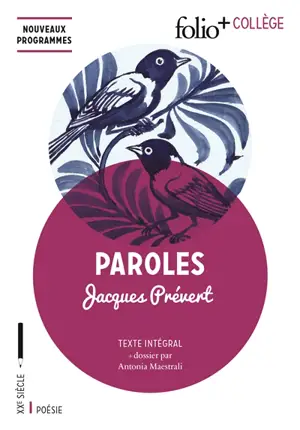 Paroles : texte intégral