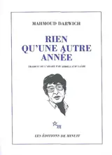 Rien qu'une autre année : anthologie poétique, 1966-1982