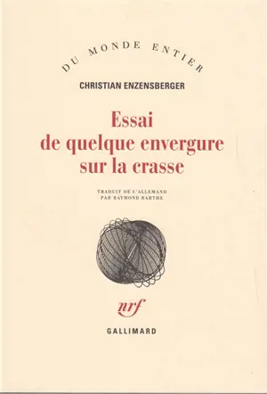 Essai de quelque envergure sur la crasse