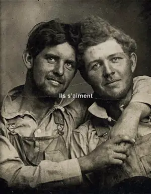 Un siècle de photographies d'hommes amoureux, 1850-1950 : collection Hugh Nini & Neal Treadwell. Ils s'aiment