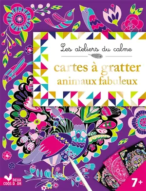 Animaux fabuleux : cartes à gratter