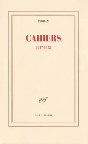 CAHIERS 1957-1972