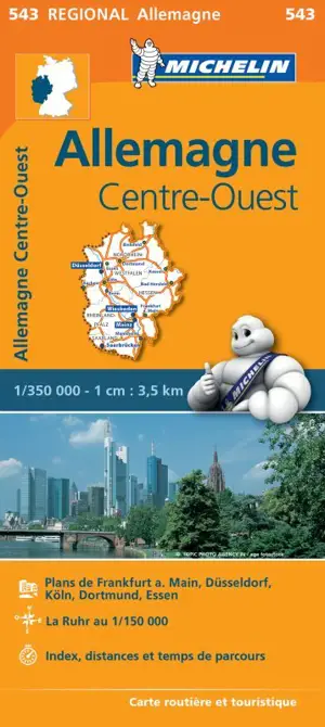 ALLEMAGNE CENTRE OUEST 543   **1