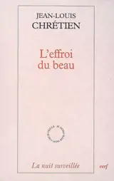 L'effroi du beau