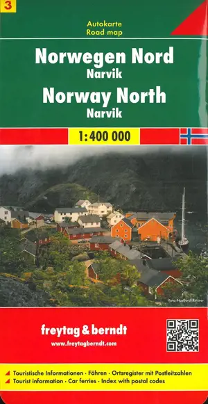 NORVEGE NORD 3 1/400 000