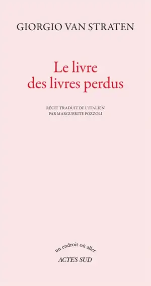 Le livre des livres perdus