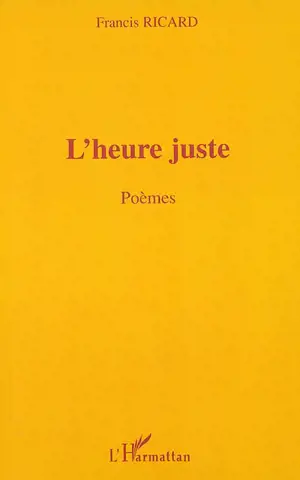 L'heure juste