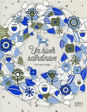 Un hiver scandinave : coloriages hygge