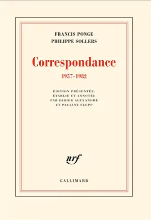 Correspondance : 1957-1982