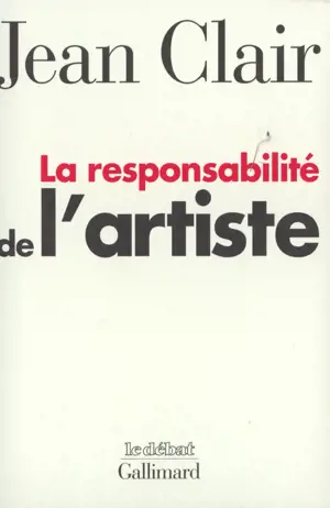 LA RESPONSABILITE DE L'ARTISTE