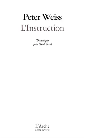 L'instruction : oratorio en onze chants. Ma localité. Laocoon ou Les limites de la langue