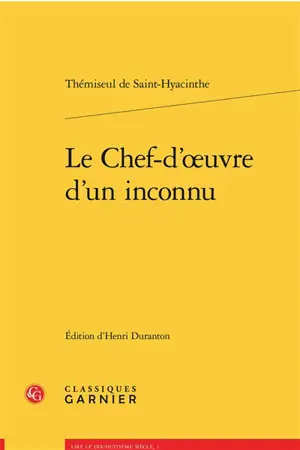 Le chef-d'oeuvre d'un inconnu