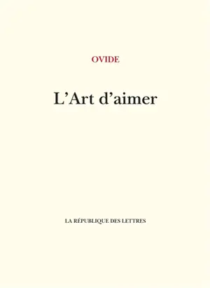 L'art d'aimer
