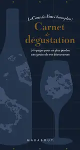Carnet de dégustation : la carte des vins s'il vous plaît !