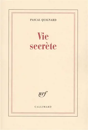 Vie secrète