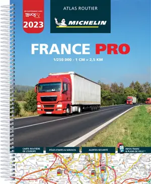 France pro 2023 : atlas routier