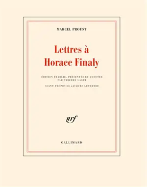 Lettres à Horace Finaly