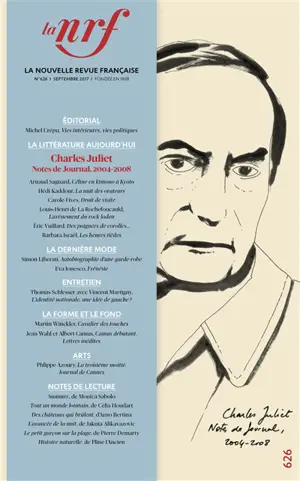 Nouvelle revue française, n° 626