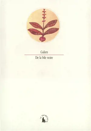 De la bile noire