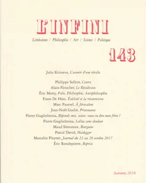 Infini (L'), n° 143