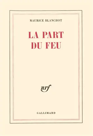 La Part du feu